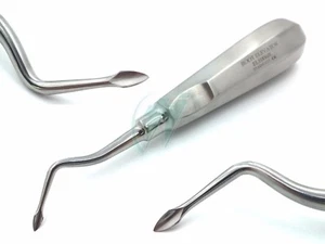 PREMIUM FRENCH STEEL BERNARD DENTAL ROOT TIP ELEVATOR ELE 0060L LEFT SPADE - Picture 1 of 10