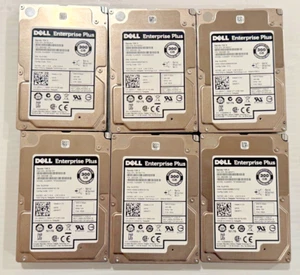 Lot of 6 Dell OEM Seagate ST9300653SS 300GB 15K 6Gbps SAS 2.5” HDD - Picture 1 of 8