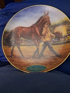 Danbury Mint Champion Horses Collectors Plates “Buckpasser” 1997 - Picture 1 of 7
