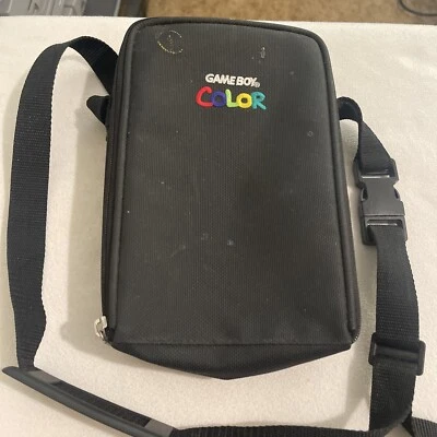 官方任天堂 Game Boy Color 复古旅行包/手提箱黑色原始设备制造商 — 第 1/4 张图片