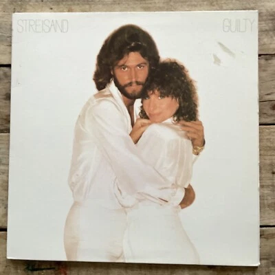 Barbra Streisand Barry Gibb GUILTY Original 1980 Columbia gatefold LP - Image 1 of 4