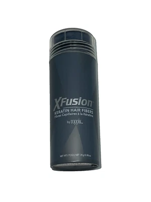 Fibras capilares de queratina Xfusion - marrón oscuro nivel 3 de Toppik Foto 1 de 4