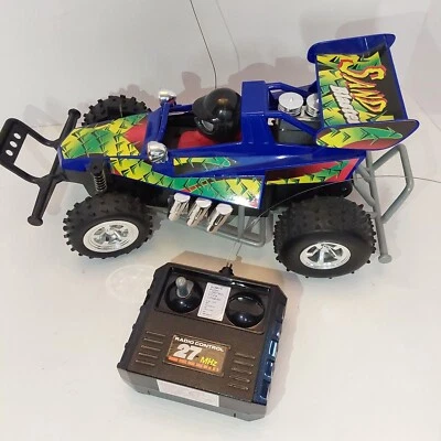 Sand Blaster Remote Control Car - Works!!  13" Long, 6" High- Very Good Condtion - Image 1 of 4
