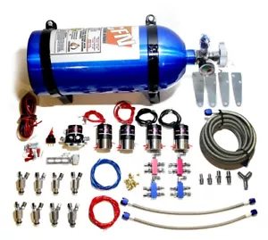 EFI Under Injectors Nitrous Pro Race Fogger Kit Mustang Camaro corvette & Dodge - Picture 1 of 5