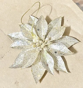 Decoración de copo de nieve de Navidad de vacaciones 3 pulgadas - Imagen 1 de 1