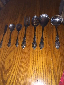 Oneida Community Stainless Serving Set Seven Pieces - Picture 1 of 4