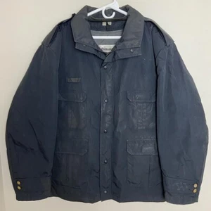 Vintage Blauer Police Winter Uniform Jacket Evanston Illinois - Men’s Size 2XL - Picture 1 of 8