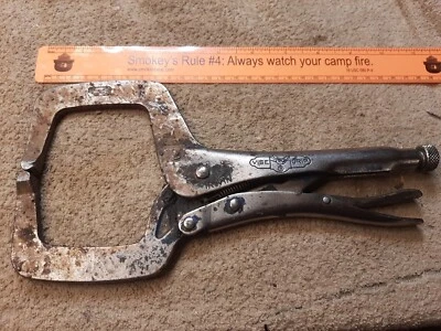Vise Grip Petersen Dewitt USA Made Vintage 11R Welding Clamp Locking Pliers - Image 1 of 4