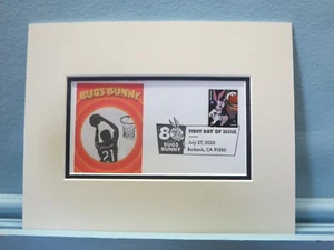 Bugs Bunny en ""Space Jam"" con Michael Jordan y portada del primer día - Imagen 1 de 1