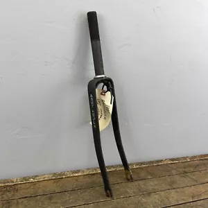 Ashtabula BMX Fork NOS 20 in Old School BMX 1980 1981 OG 1" Vintage Black 20" - Picture 1 of 18