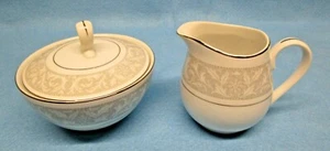 Imperial China Whitney Design by W. Dalton Japan Milchkännchen & Zuckerdeckel #5671 - Bild 1 von 7