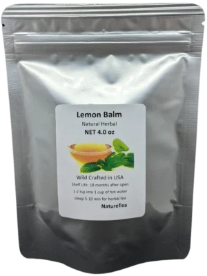 Chá de erva-cidreira - Folha solta por natureza chá colhido internamente - Imagem 1 de 4