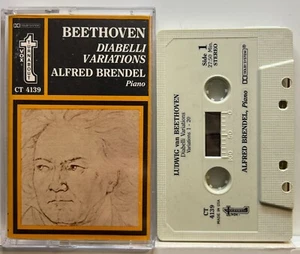 Beethoven, Alfred Brendel : Diabelli Variations (Cassette Tape) *Very Good* - Picture 1 of 2