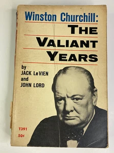 Vtg 1964 “Winston Churchill: The Valiant Years” by Jack LeVien & John Lord - Picture 1 of 4
