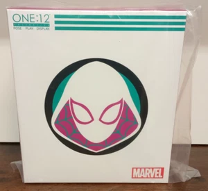 Mezco One:12 Collective Ghost-Spider Gwen 6" Actionfigur Neu Sealed!!! - Bild 1 von 8