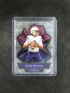 ZACH WILSON - 2021 WILD CARD ALUMINATION - BASE ROOKIE CARD - NEW YORK JETS - Picture 1 of 2