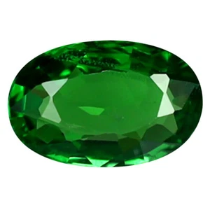 0.27 ct Tremendous Oval Cut (5 x 3 mm) Un-Heated Green Tsavorite Garnet Gemstone - Picture 1 of 1