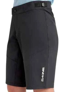 DAKINE WOMEN'S SYNCLINE 13" MOUNTAIN BIKE SHORTS BLACK SIZE 10 - Picture 1 of 3