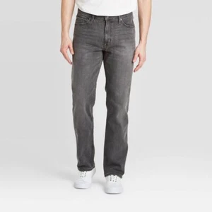 Goodfellow & Co Men's Mid Rise Straight Leg Straight Jeans Stretch - Picture 1 of 19