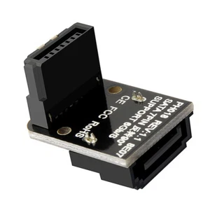 SATA Schnittstelle 7-Pin 90° Festplatte Schnittstelle Lenkung DIY HDD Zubehör - Bild 1 von 6
