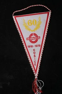 NOS! Tschechoslowakei Arbeiter Turnen Kosice JEDNOTA Flagge Wimpel Kommunist - Bild 1 von 3