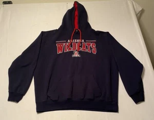 Arizona Wildcats Mens XL Colosseum NCAA Hoodie Team Sports Blue - Picture 1 of 10
