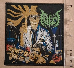 Fulci Incubus In The Surgery Room Black Border Woven Patch - Picture 1 of 1