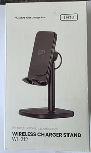 INIU WI-212 Wireless Charger Stand 15W Fast Carge - Picture 1 of 2