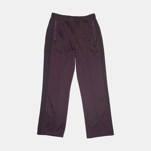 Needles Pantaloni da Pista Viola Nero a Righe Poli Lisci / Taglia M / Uomo / Viola... - Foto 1 di 8