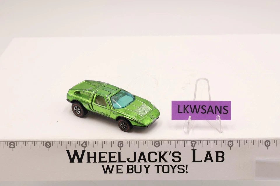 Mercedes Benz C-111 verde claro lima 1970 Redline Hot Wheels Mattel vintage RL Foto 1 de 4