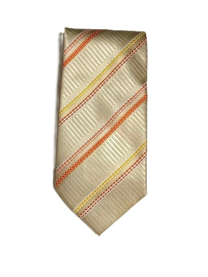 Classic Necktie Pale Yellow by Botony 500 100% Polyester #019...NEW - Image 1 of 1