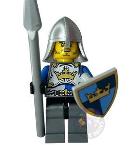 LEGO Castle Kingdoms King’s Knight Minifigure cas516 con Scudo dal 70400 2013 - Foto 1 di 3
