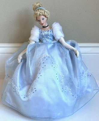 Ashton Drake Galleries 12" Disney CINDERELLA DOLL Princess Blue Ball Gown EUC - Image 1 of 4
