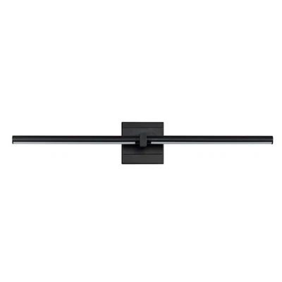 Aplique de pared LED ET2 E21354 Dorian de 3" de alto - negro Foto 1 de 4