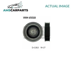 V-RIBBED BELT DEFLECTION PULLEY LOWER RIGHT VKM 65018 SKF NEW OE REPLACEMENT - Picture 1 of 5