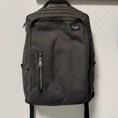 Mochila Bolso de Hombro Jack Spade en Gris Oscuro USADA Buen Estado de Japón Foto 1 de 4