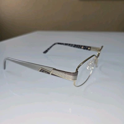 Nuevas Gafas Cazal M1206 C002 53/15/135 Alemania Marco Titanio Color Dorado/Gris Foto 1 de 4