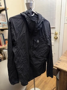 Black Diamond Alpine Start Hoody - Men’s Large - Black Wind Jacket - Picture 1 of 12