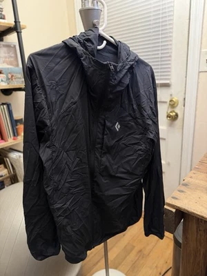 Black Diamond Alpine Start Hoody - Men’s Large - Black Wind Jacket - Image 1 of 4