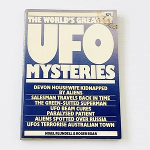 The Worlds Greatest UFO Mysteries by Nigel Blundell & Roger Boar - Picture 1 of 6