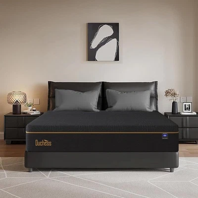 Mattress Double Size,Gel Memory Foam Mattress in cBox for Cool Sleep & Motion I - image 1 of 4