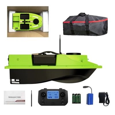 Kabellos Futterboot Mit GPS Köderboot Baitboat Fischerköder 600M LED Fischfinder - Bild 1 von 4