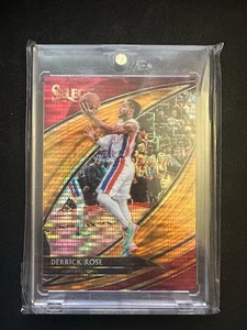 2019-20 Select - Derrick Rose - Courtside - FOTL Orange Pulsar /13 - Picture 1 of 2