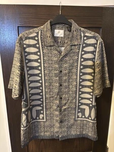 Paradise By AXIS Men’s 100% Silk Hawaiian Shirt, Size M - Picture 1 of 3