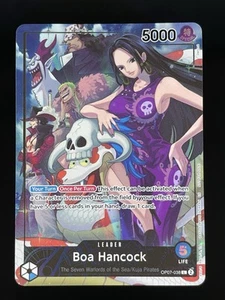 Lámina de tarjetas de promoción de una pieza Boa Hancock (2025 PSA Magazine Promo) OP07-038 - Imagen 1 de 2