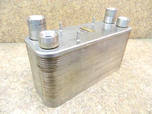 ALFA LAVAL CB30-62L Stainless Brazed Plate Heat Exchanger Port M 38 X 1.5 - Picture 1 of 13