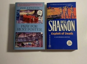 Mystery Books Exploit of Death Dell Shannon Pray for Ricky Foster Jane Johnston - Bild 1 von 6