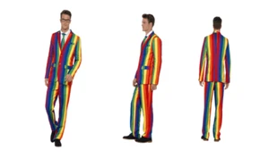 Mens Over The Rainbow Stand Out suit XL - Picture 1 of 2