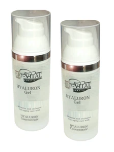 BIO-VITAL HYALURON Säure Gel Antifalten Konzentrat 2x 50ml - Bild 1 von 2