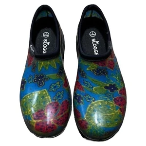 Sloggers Women's Waterproof Rain and Garden Shoe Slip on Midsummer Blue Size 7 - Picture 1 of 7